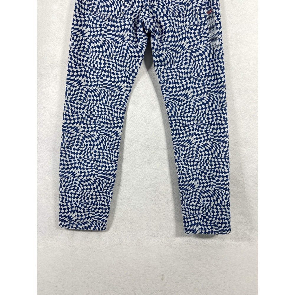 Levi's Jeans Women's 27x30 Blue Mid Rise Straight Denim Geometric New - Picture 5 of 13